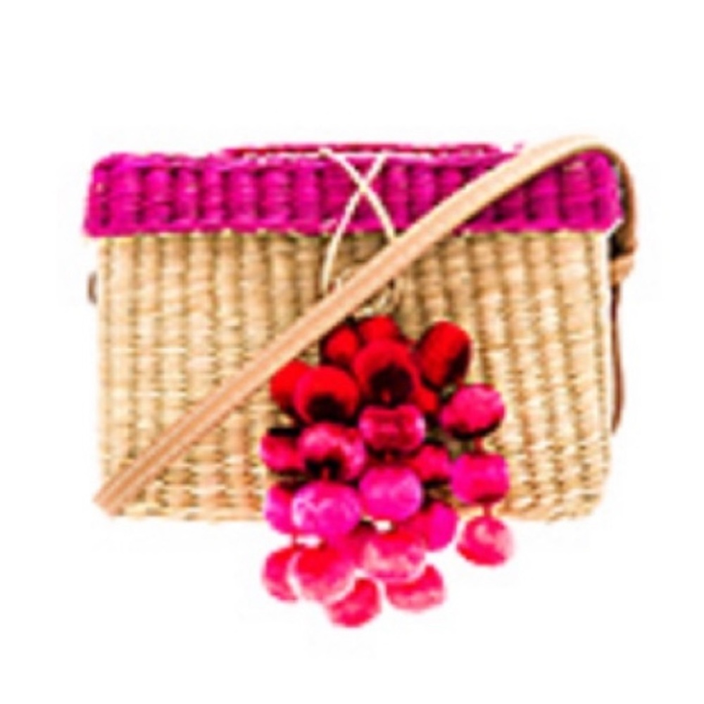 Pink Nannacay zoom Bag from Revolve